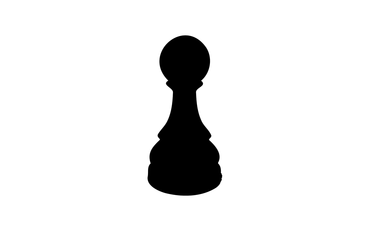 Vetor de peão de ícone de xadrez