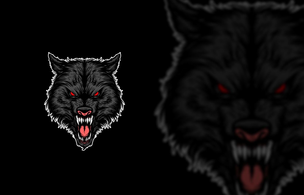 wolf graphic design