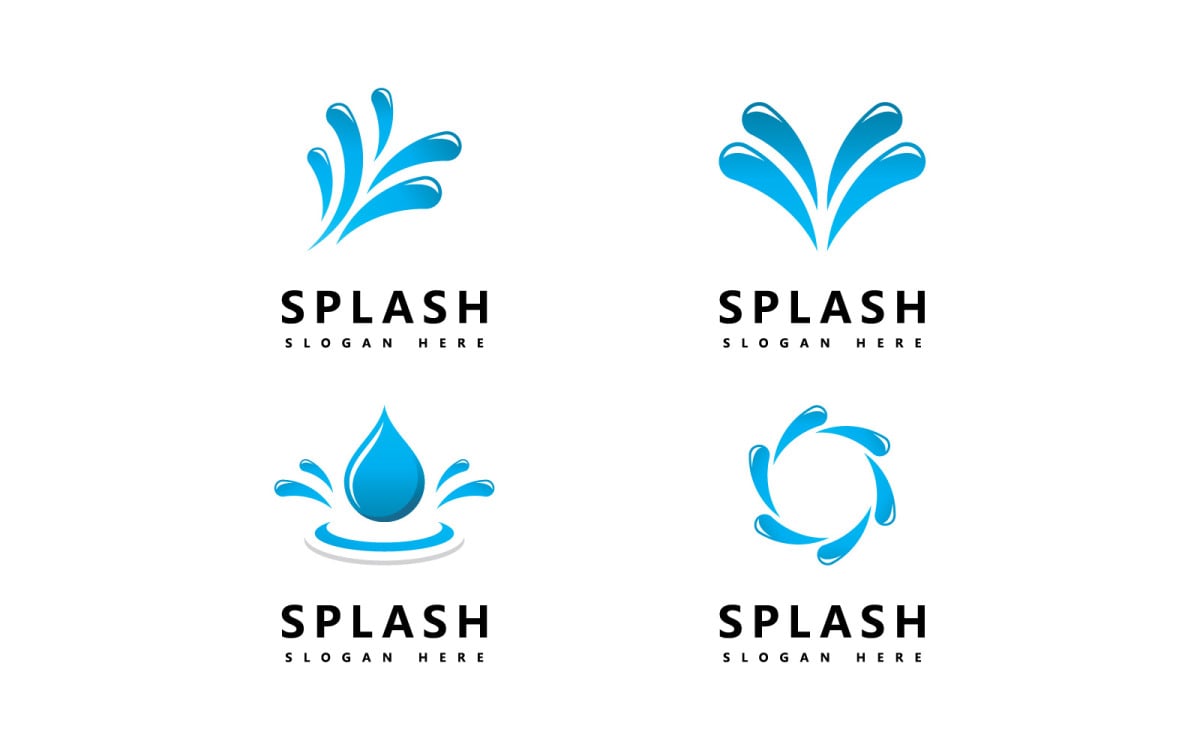 Splash Paint Logo Icon Design Royalty Free SVG, Cliparts, Vectors, and  Stock Illustration. Image 101765604.