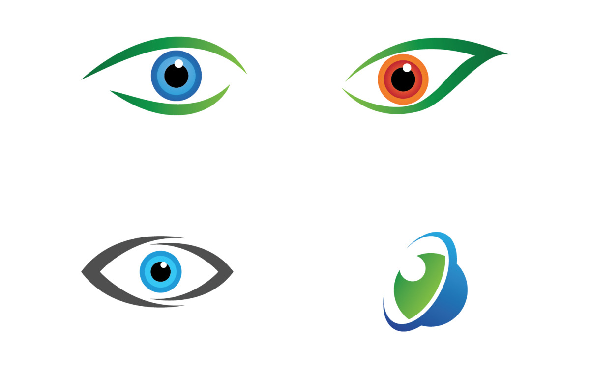 Eye logo health eye design health v13 - TemplateMonster