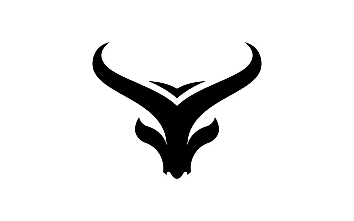Bull horn logo and symbol template icons app 3255052 Vector Art at Vecteezy