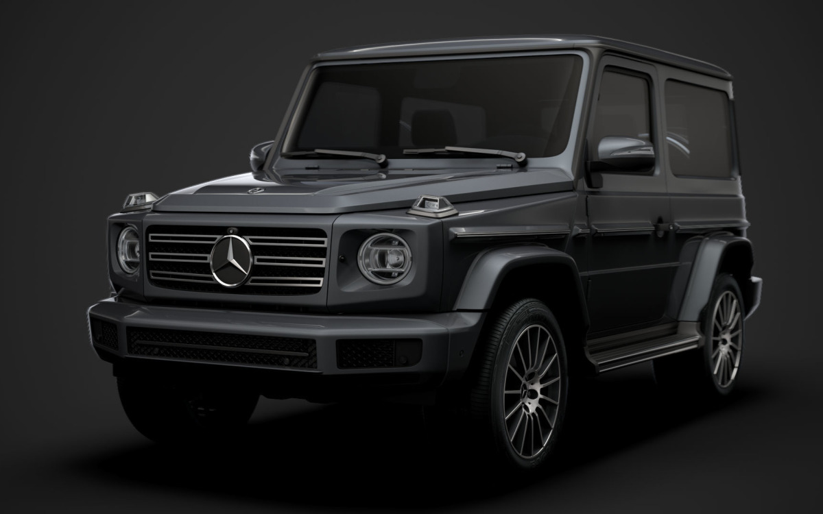 Mercedes Benz G 550 3-дверный W463 2020 3D модель