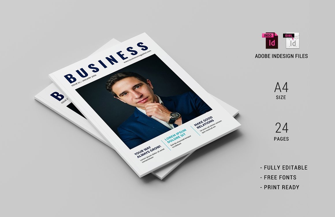 Print sale business magazine