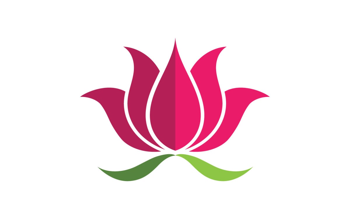 design de logotipo de símbolo para centro de ioga. ícone de ioga