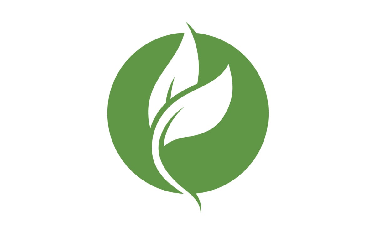 Green tree logo design vector image on VectorStock | Tree logo design, Tree  logos, Logo design