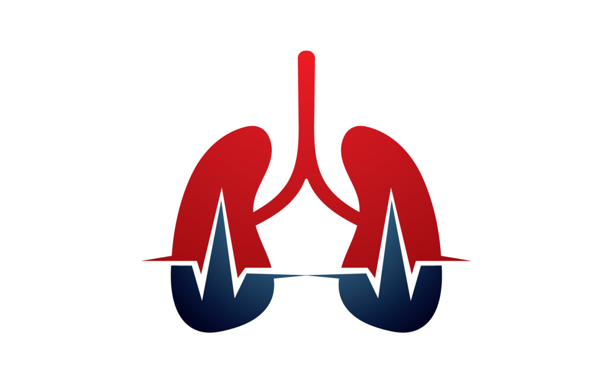 Lungs Care Logo Template Design Vector Stock Vector by ©gunaonedesign  102664564