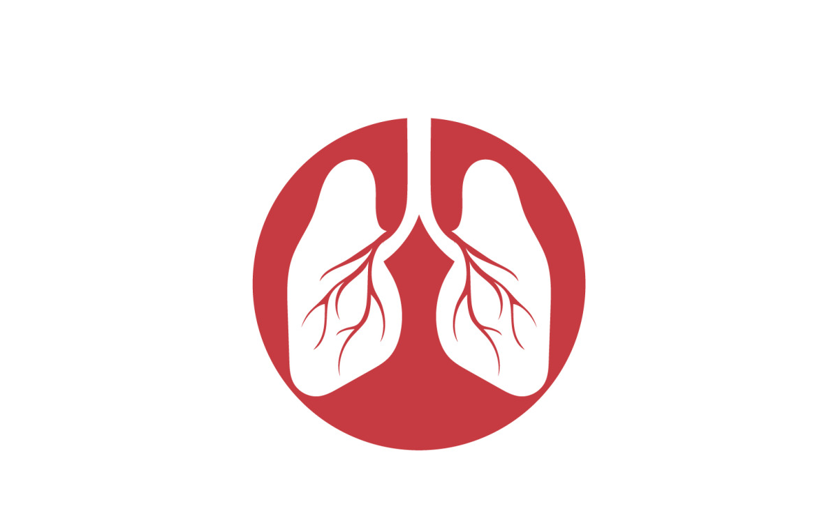 Health lungs logo and symbol vector v1 - TemplateMonster