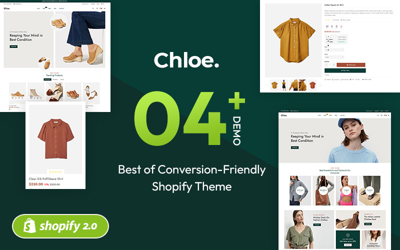 Chloe Thème Shopify adaptatif pour vêtements et mode