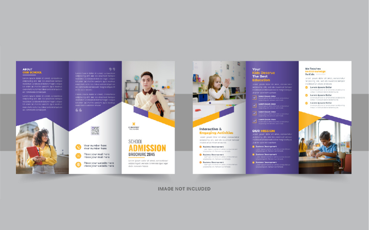 Simple Tri Fold Brochure Template Tri Fold Brochure Template: 20 Free