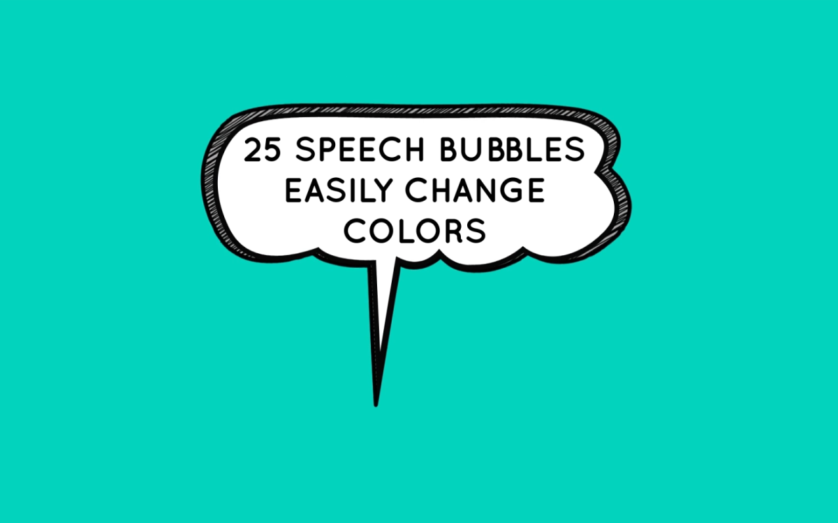 Speech Bubbles - After Effects Templates