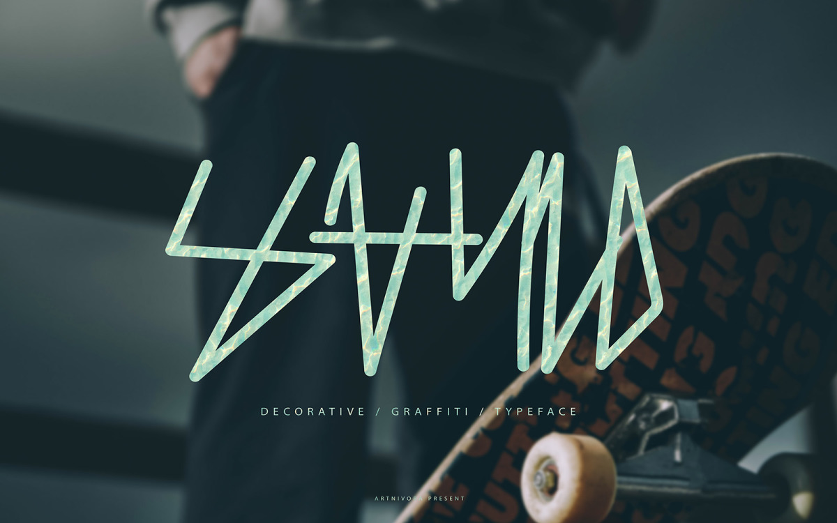 Stylo - Decorative Font Template #343789 - TemplateMonster