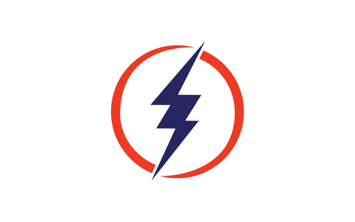 Lightning Bolt Logo - remix - Openclipart