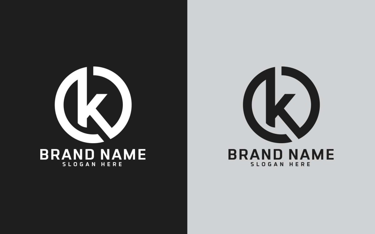 Buy K Name Logo with Rose