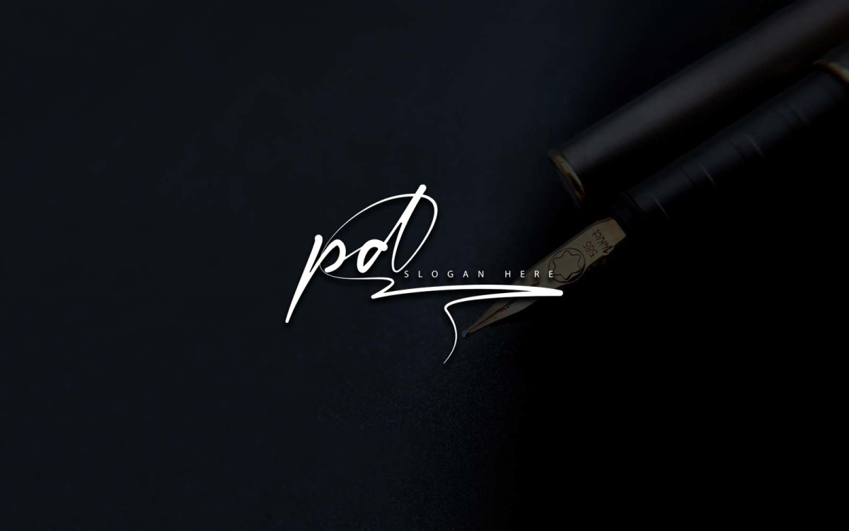 Letter PD Logo Design Template Graphic by Mlaku Banter · Creative Fabrica