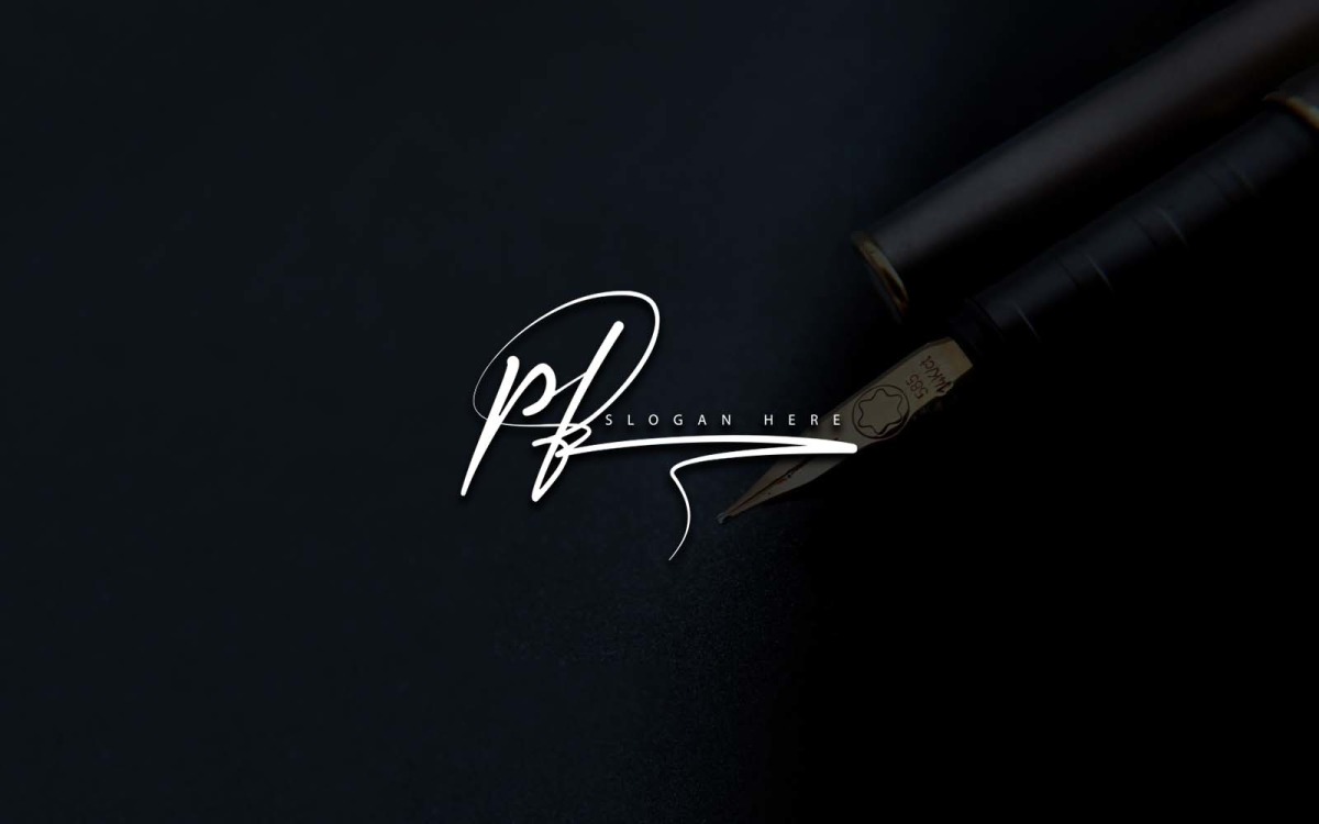 PF Logo or FP Logo Template by Designmonsoon | Codester