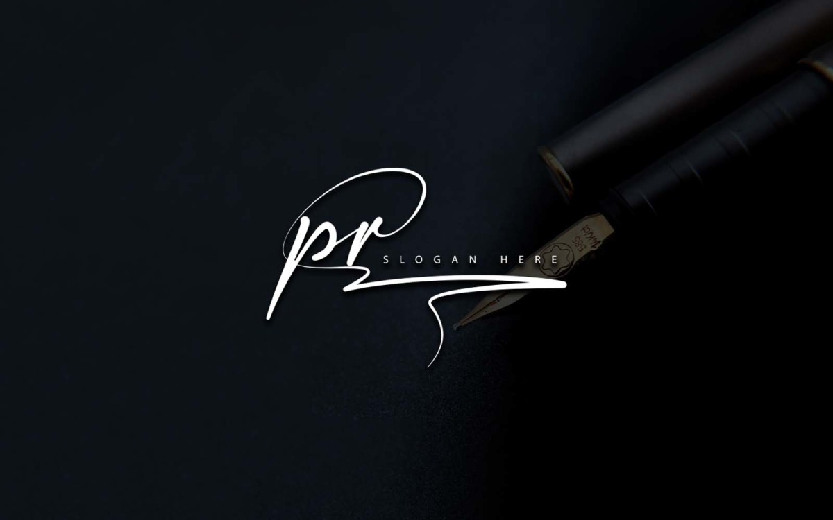 PR logo. P R design. White PR letter. PR letter logo design. Initial letter  PR linked circle uppercase monogram logo. 10761034 Vector Art at Vecteezy