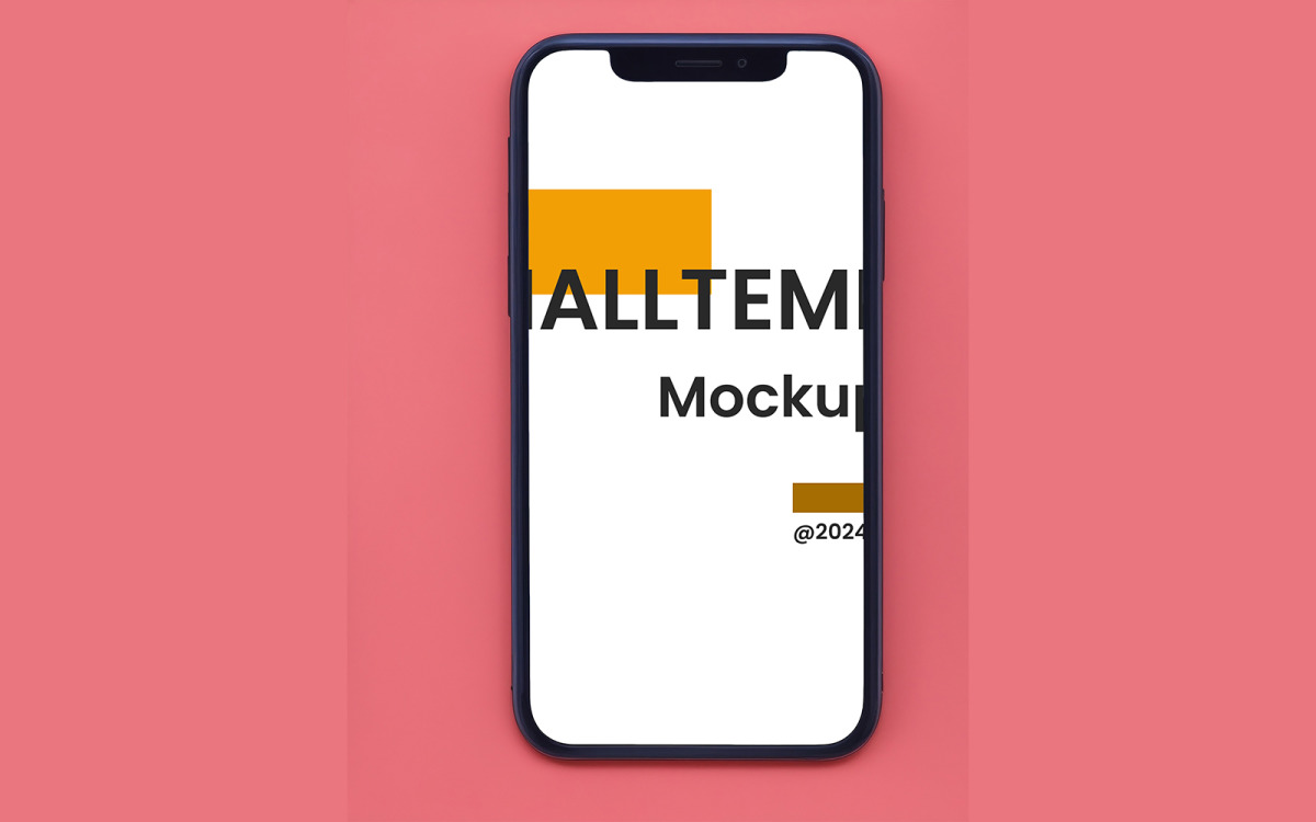 Smartphone Screen Mockup - Smartphone Screen Mockup