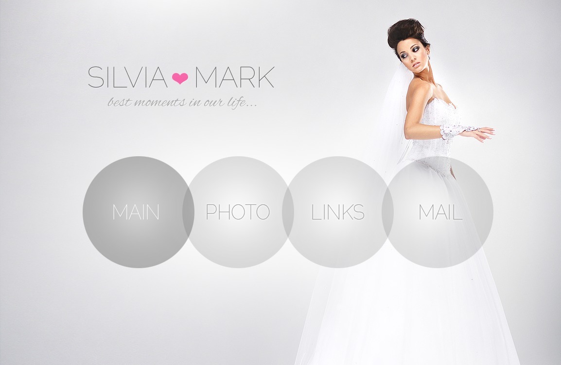 Wedding Album site Template 39269 TemplateMonster