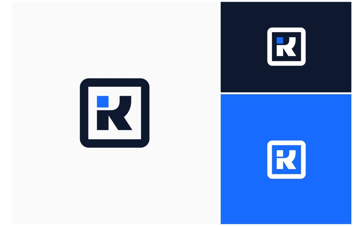 Letter K Square Modern App Logo #440366 TemplateMonster