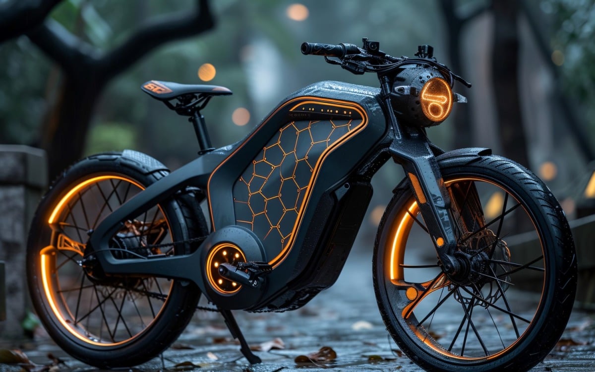 Cool electric bikes online