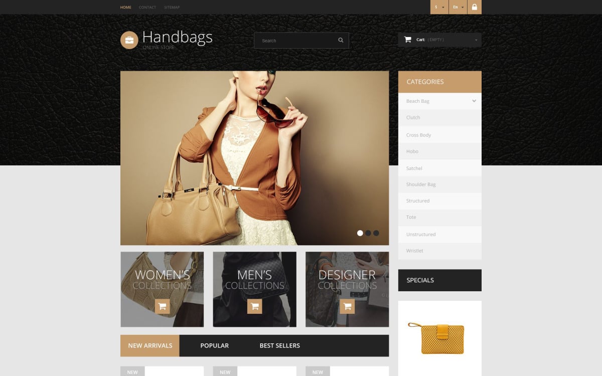 Online handbag boutique best sale