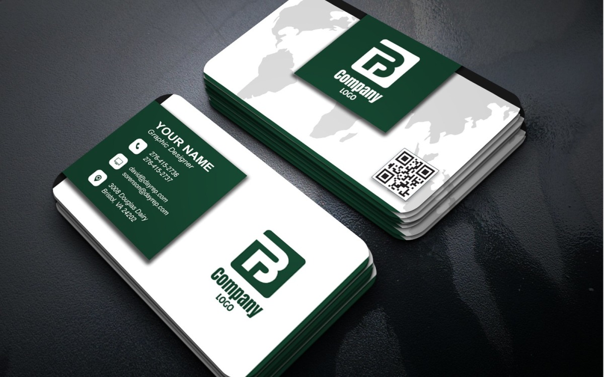 Plantillas de tarjetas de presentación doradas de lujo para Photoshop