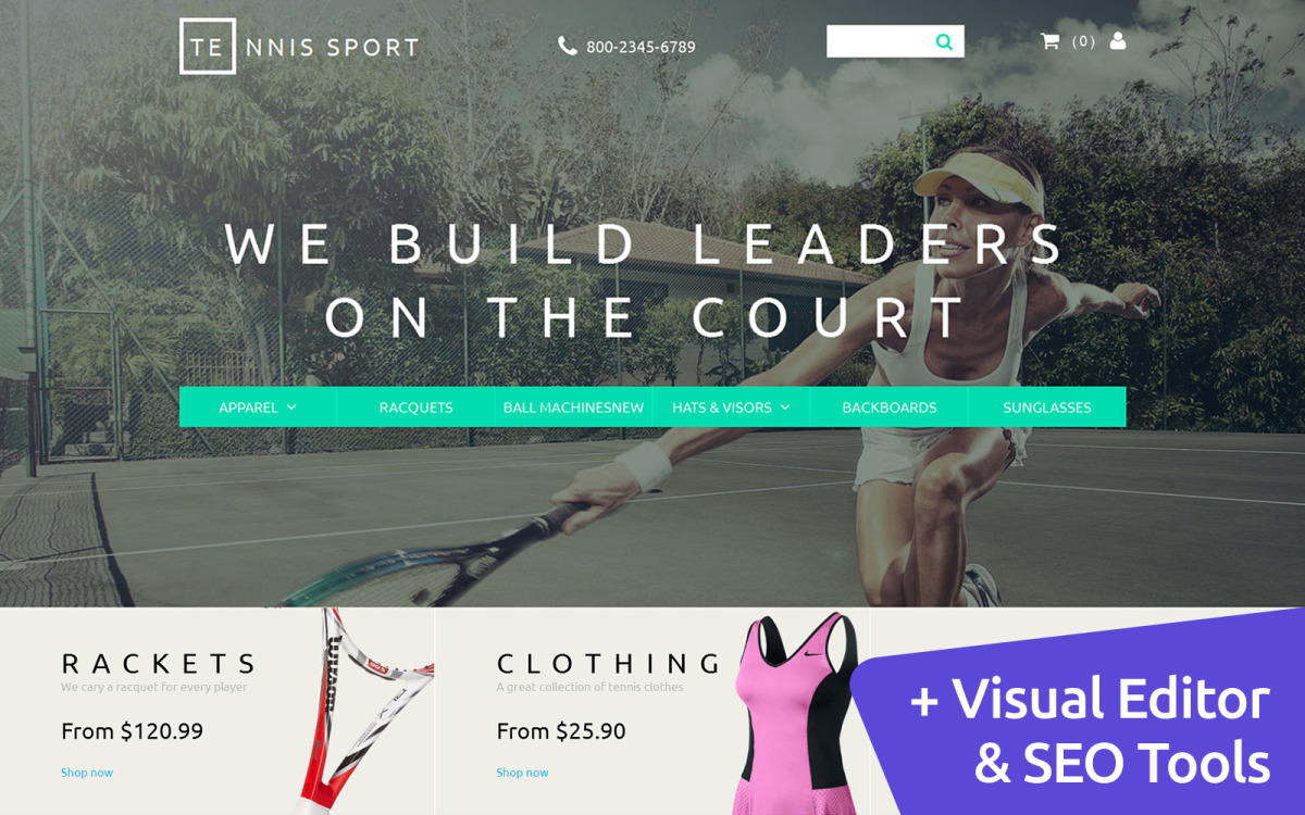 tennis ecommerce
