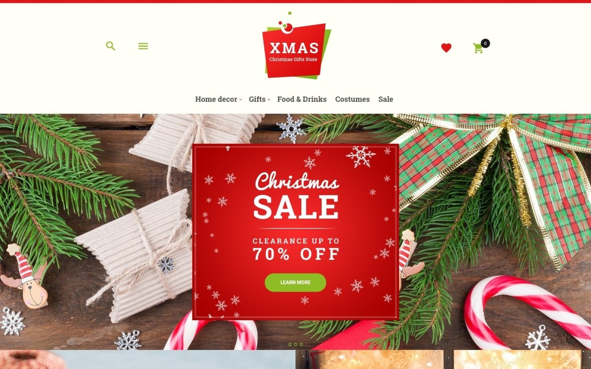 Xmas - Christmas Gifts Store Responsive Magento Theme