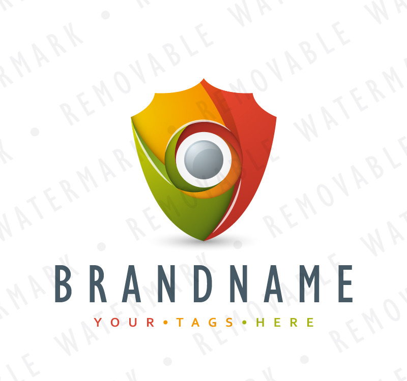 Shutter Shield Logo Template #66088 - TemplateMonster