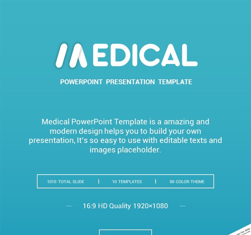 Medical Presentation Template PowerPoint Template Free Download