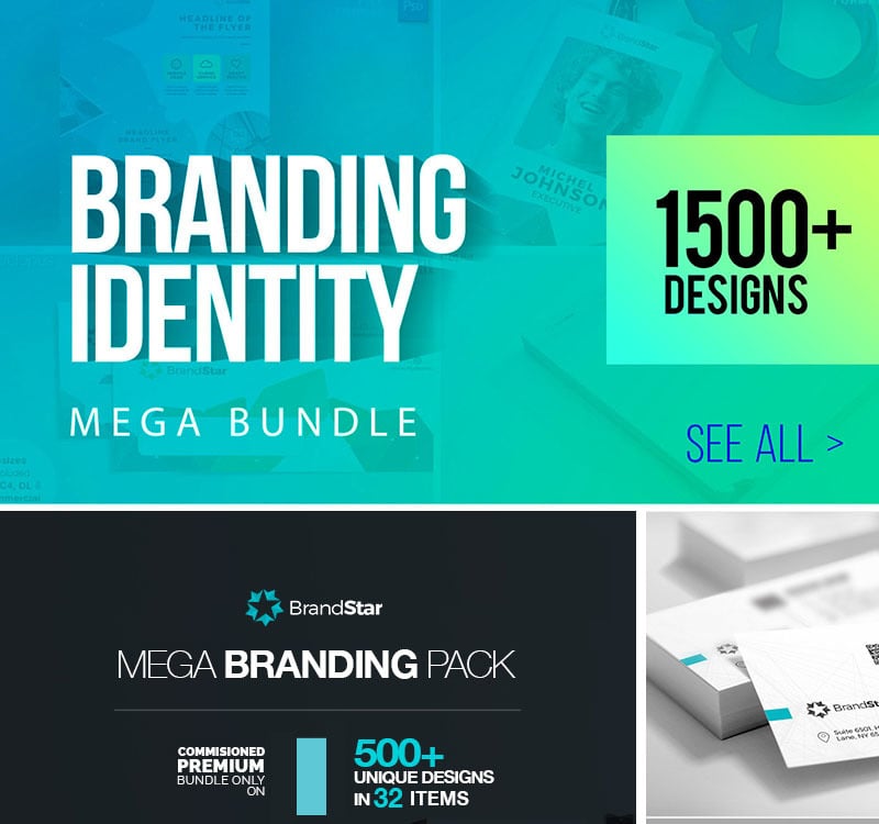 Corporate Branding Identity OneStop Mega - Corporate Identity Template