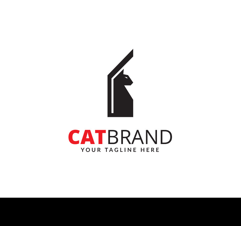 Cat Logo Template #68378 - TemplateMonster