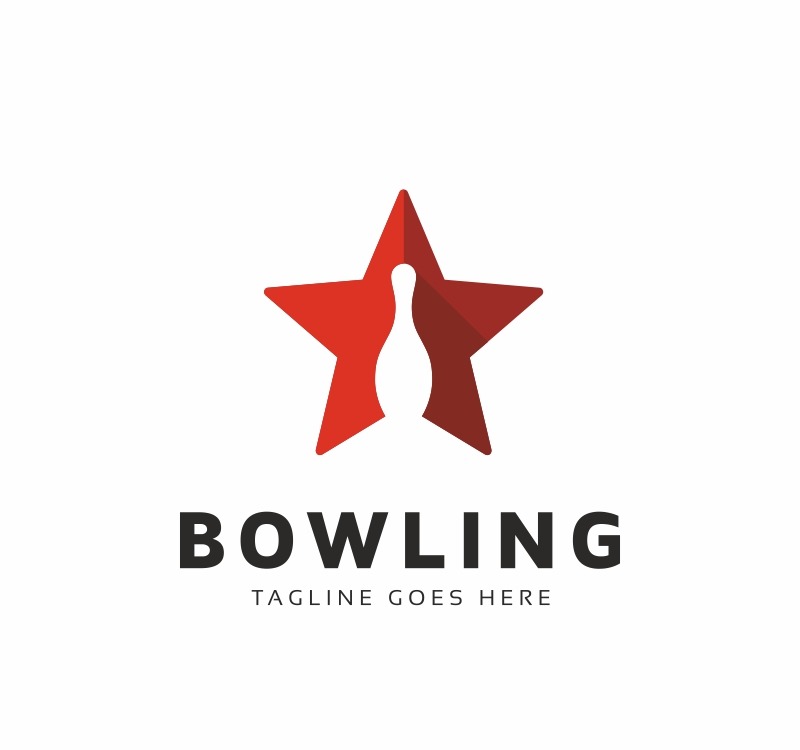 Bowling Logo Template #68480 - TemplateMonster