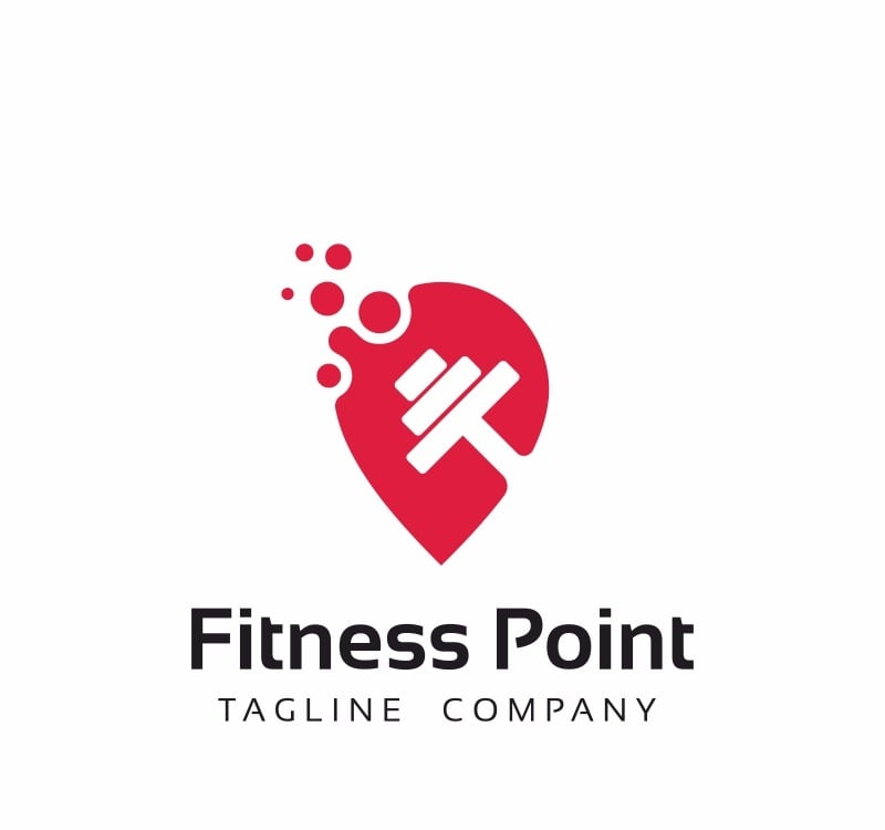 Fitness Point Logo Template 69026 TemplateMonster