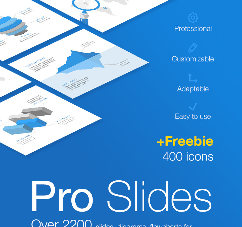 Pro Slides - - Keynote template #69586 - TemplateMonster