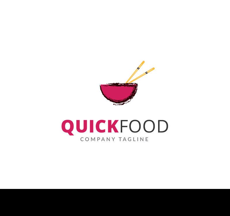 Quick Food Logo Template Templatemonster