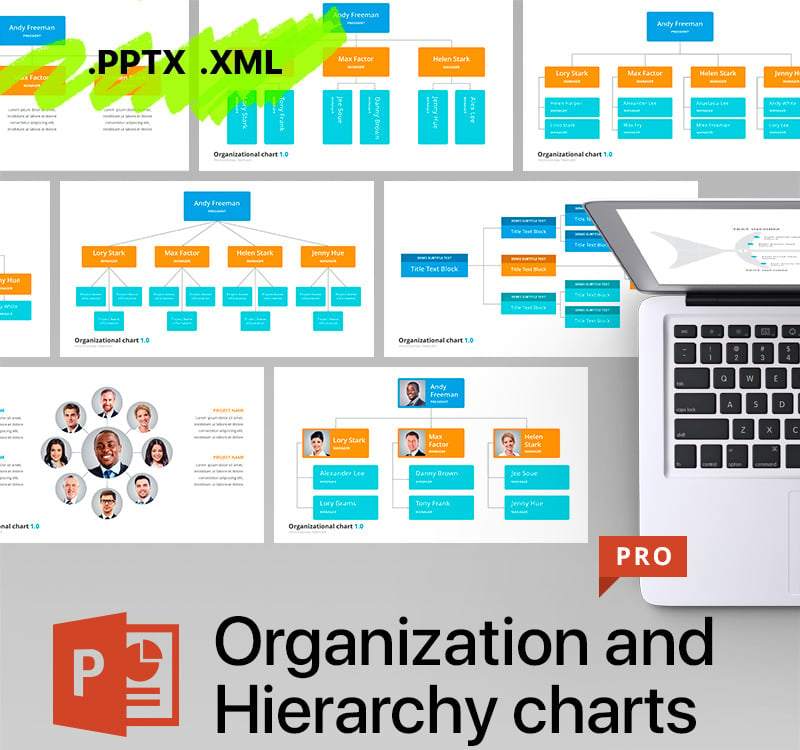 Organizational Chart Hierarchy Powerpoint Template Organizational My Xxx Hot Girl 7305
