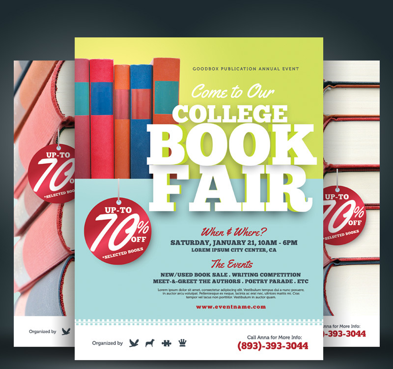 Book Fair Flyers - Corporate Identity Template