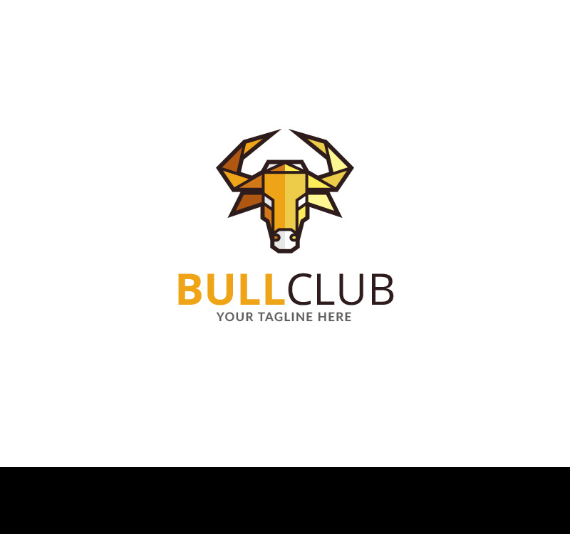 Bull Club Template Logo Template #72131 - TemplateMonster