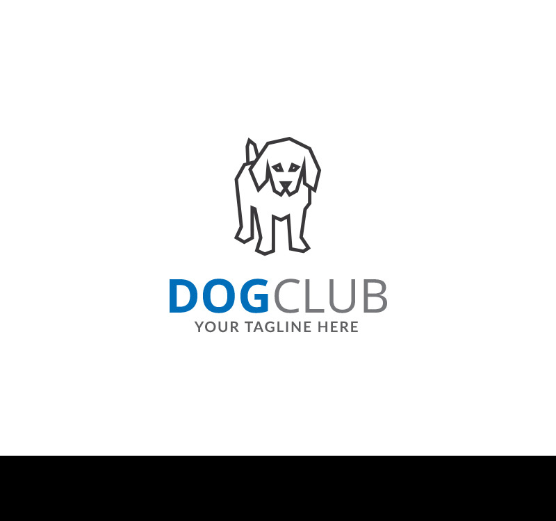 Dog Club Logo Template #72125 - TemplateMonster