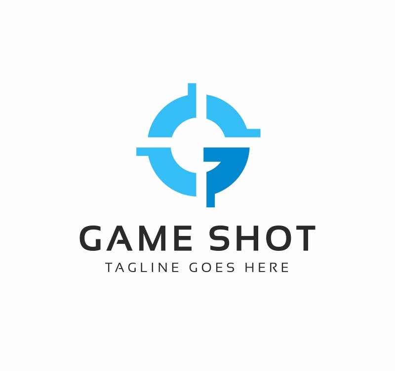 Game Shot Logo Template 73370 TemplateMonster
