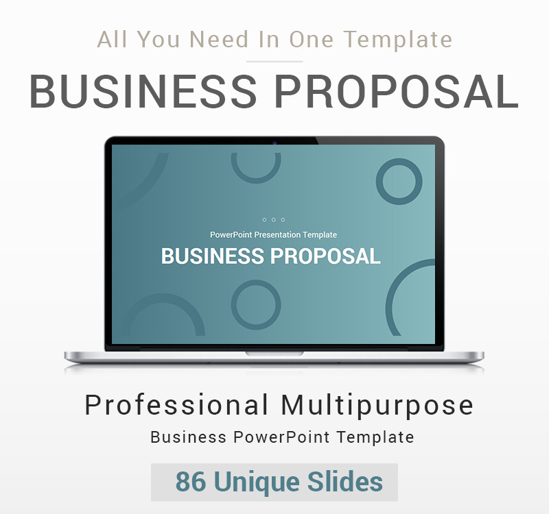 Business Proposal PowerPoint template - TemplateMonster