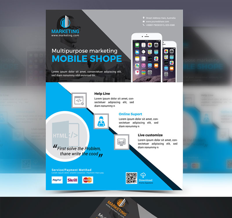 NFL Helmet Mobile Store Concept  Mobile store, Business flyer templates,  Pop up ads