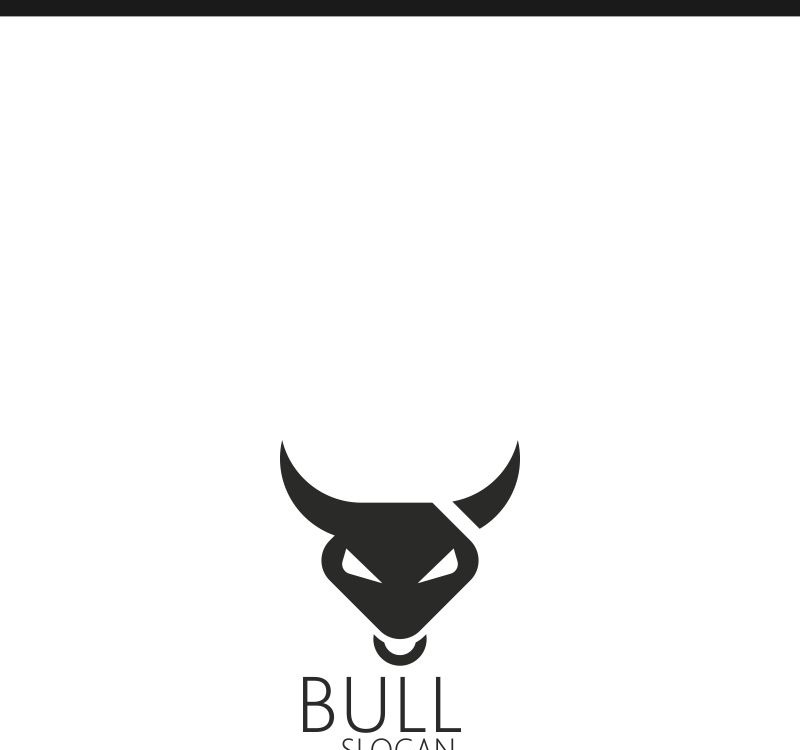 Bull Logo Template #75373 - Templatemonster