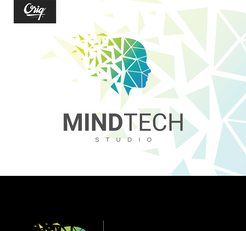 Mind Tech Logo Template #75584 - TemplateMonster