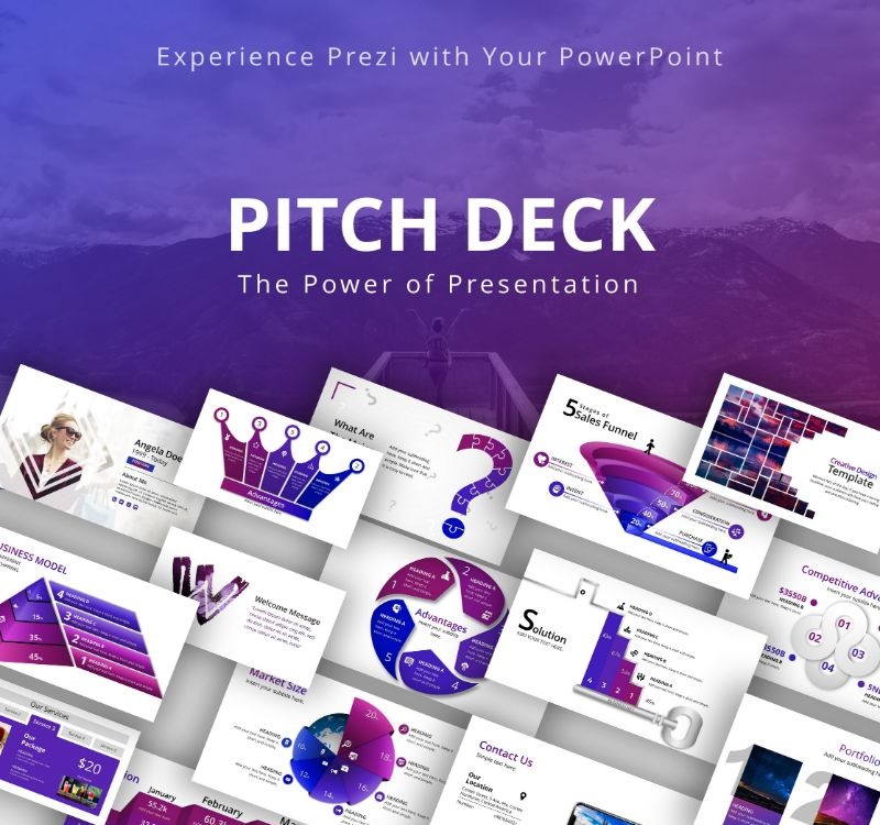 pitch deck powerpoint template