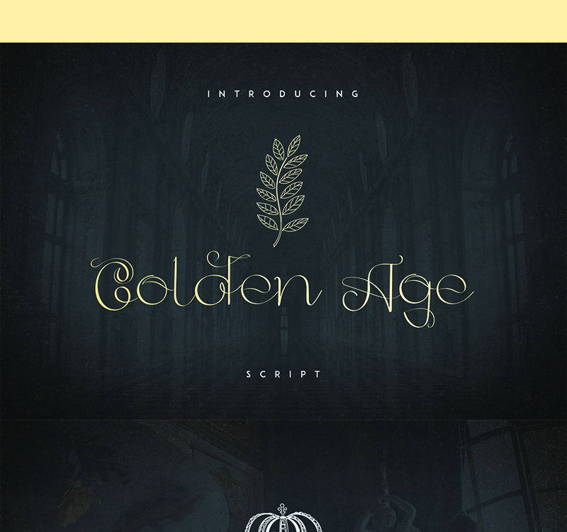 Golden Age Font #77908 - TemplateMonster