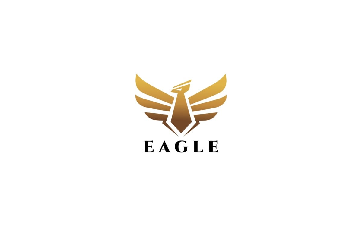 Eagle Gold Logo Template Templatemonster