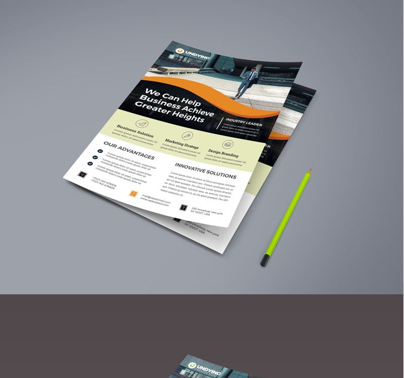 Corporate Mininful Flyer - Corporate Identity Template