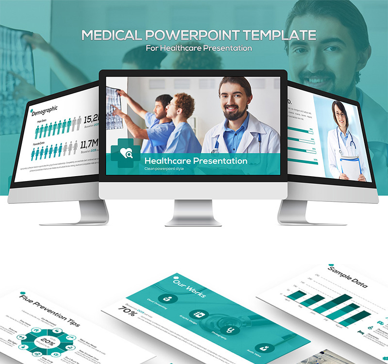 Medical PowerPoint template #81864 - TemplateMonster